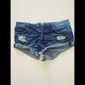 Volcom denim short-shorts